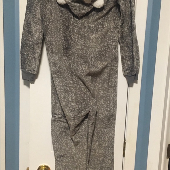 Boys zip up wolf pajama - Picture 2 of 2
